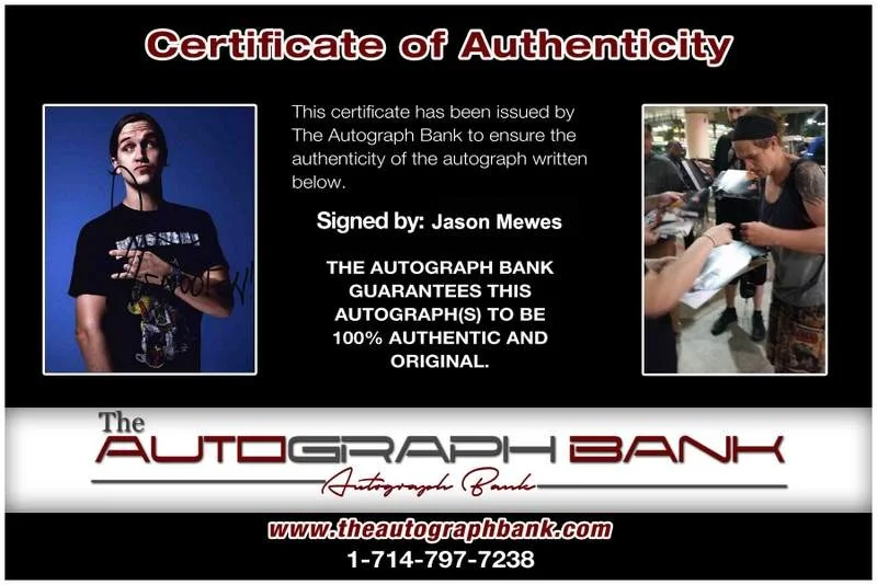 Jason Mewes — Jason Mewes signed celebrity 8x10 photo W/Cert Autograph 0171, image 2