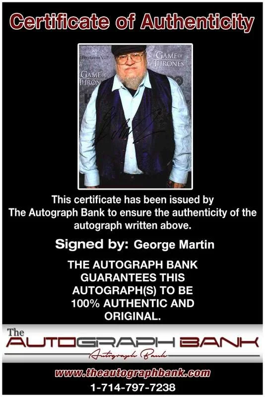 George Martin — George Martin signed celebrity 8x10 photo W/Cert Autograph 0135, изображение 2