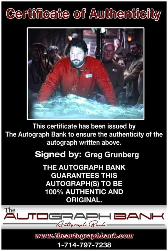 Greg Grunberg — Greg Grunberg signed celebrity 8x10 photo W/Cert Autograph 0231, изображение 2
