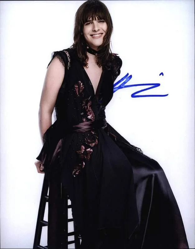 Hari Nef — Hari Nef signed celebrity 8x10 photo W/Cert Autograph 0006