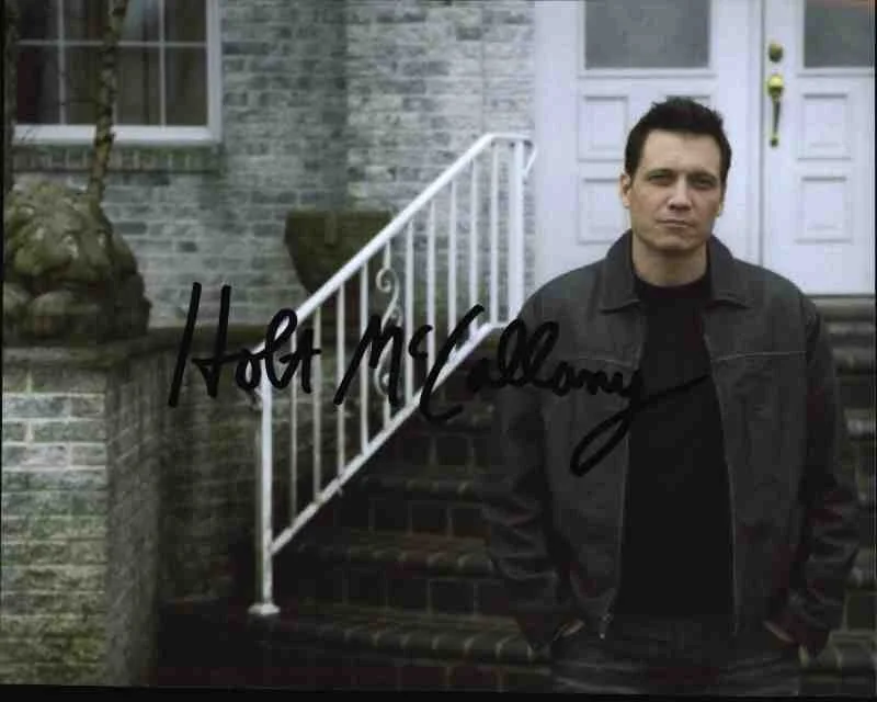 Holt Mccallany — Holt Mccallany signed celebrity 8x10 photo W/Cert Autograph 0149