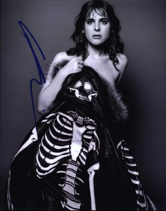 Hari Nef — Hari Nef signed celebrity 8x10 photo W/Cert Autograph 0002