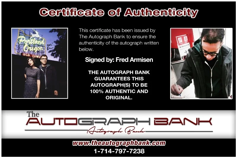 Fred Armisen — Fred Armisen authentic signed celebrity 8x10 photo W/Cert Autographed 132716d1, image 2