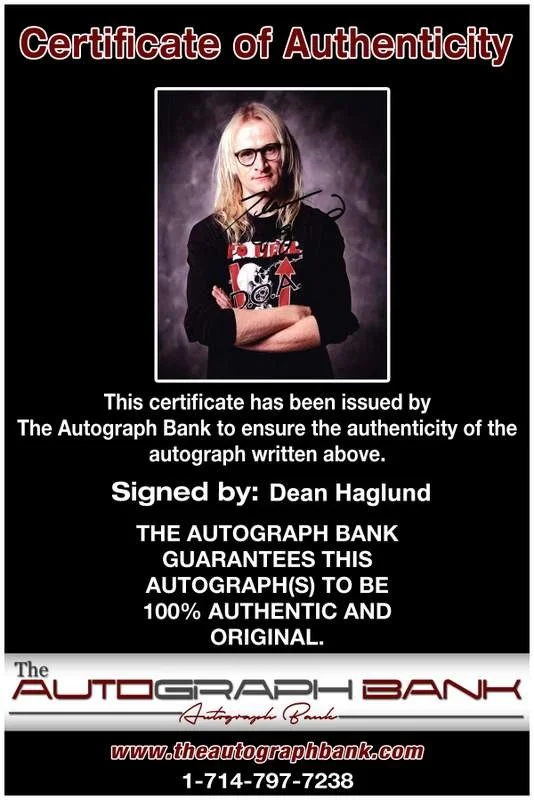 Dean Haglund — Dean Haglund signed celebrity 8x10 photo W/Cert Autograph 0147, изображение 2