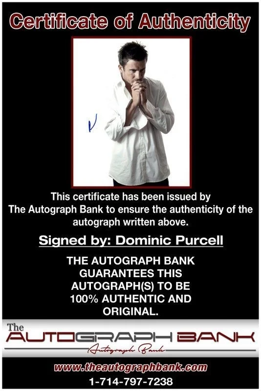 Dominic Purcell — Dominic Purcell authentic signed celebrity 8x10 photo W/Cert Autographed C2, изображение 2