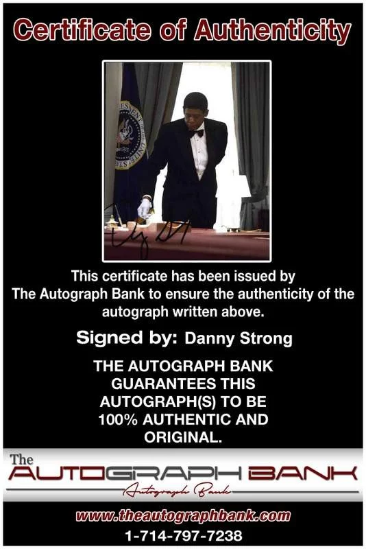 Danny Strong — Danny Strong signed celebrity 8x10 photo W/Cert Autograph 0100, изображение 2
