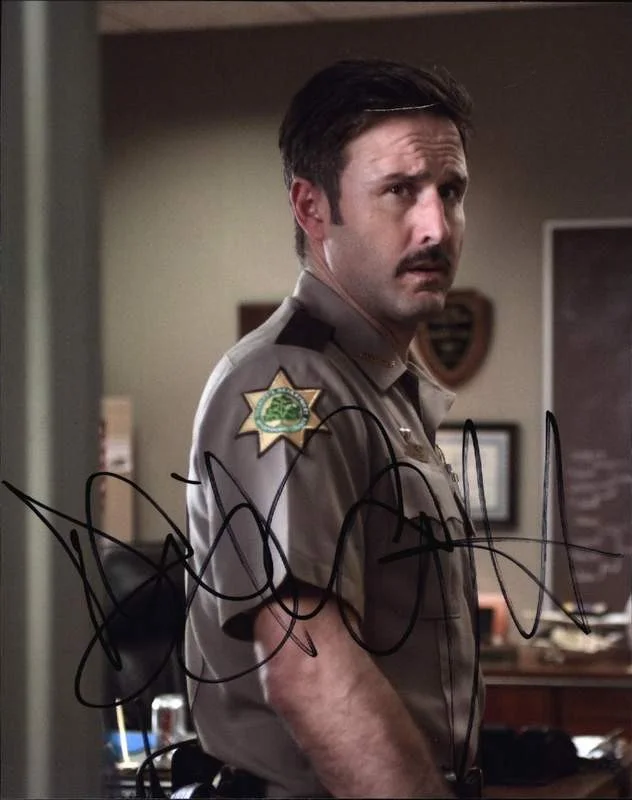David Arquette — David Arquette signed celebrity 8x10 photo W/Cert Autograph 0135