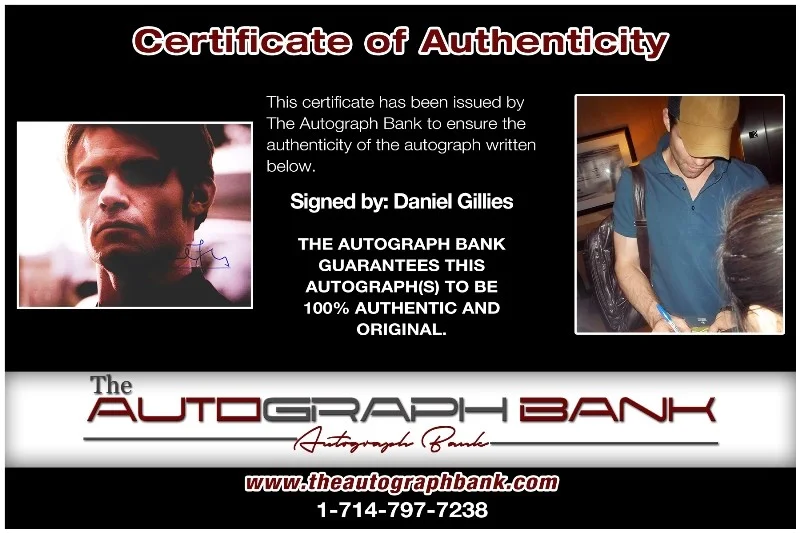 Daniel Gilies — Daniel Gilies authentic signed celebrity 8x10 photo W/Cert Autographed 132716a1, изображение 2