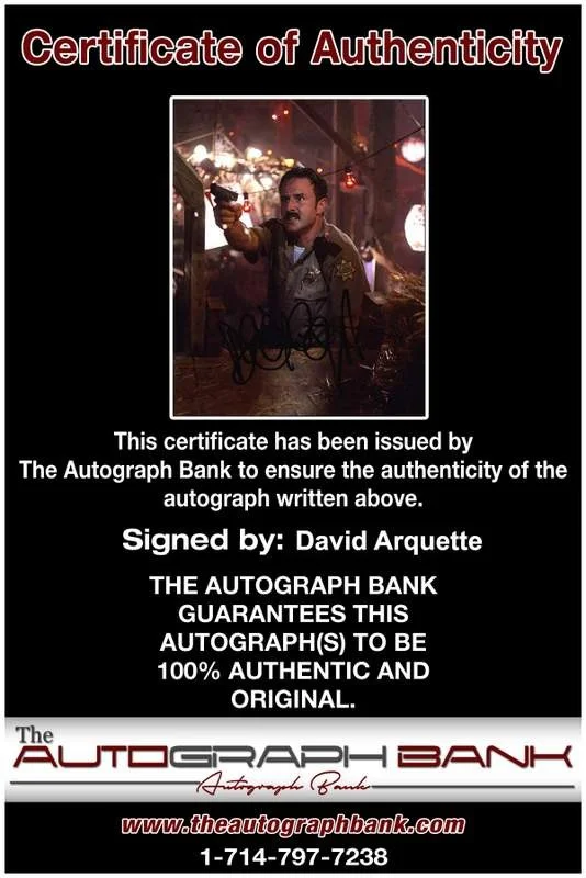 David Arquette — David Arquette signed celebrity 8x10 photo W/Cert Autograph 0137, изображение 2