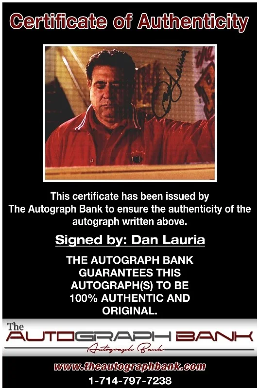 Dan Lauria — Dan Lauria authentic signed celebrity 8x10 photo W/Cert Autographed 132716c1, изображение 2