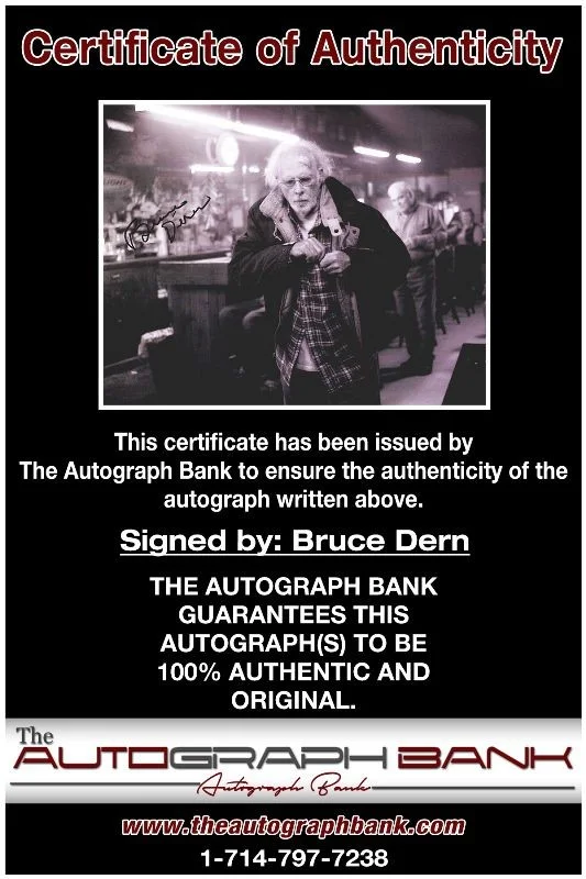 Bruce Dern — Bruce Dern authentic signed celebrity 8x10 photo W/Cert Autographed 132716a, изображение 2