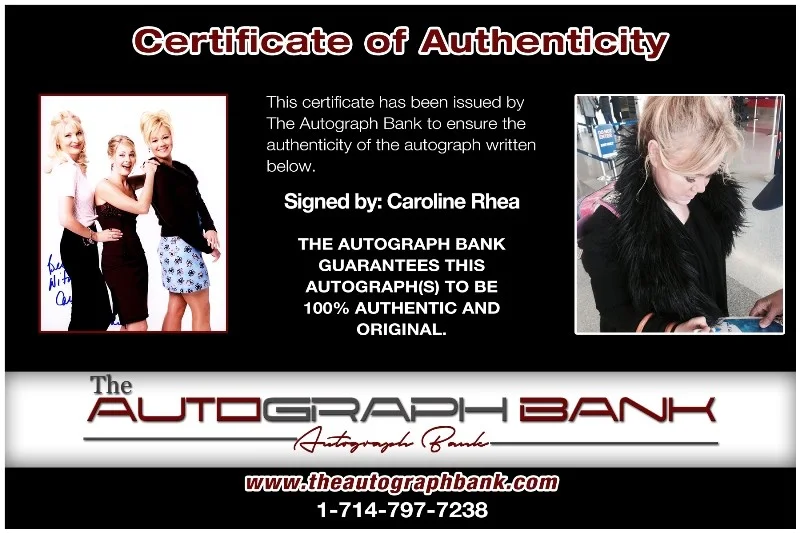 Caroline Rhea — Caroline Rhea authentic signed celebrity 8x10 photo W/Cert Autographed 132516c1, изображение 2