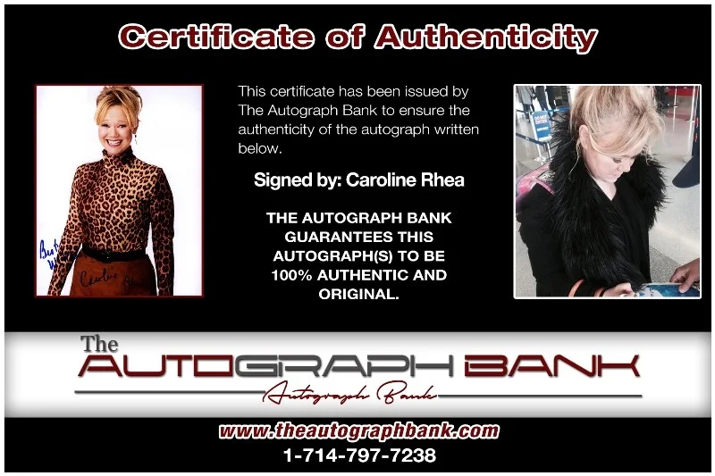 Caroline Rhea — Caroline Rhea authentic signed celebrity 8x10 photo W/Cert Autographed 132516h1, image 2