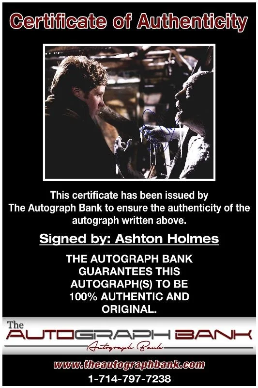 Ashton Holmes — Ashton Holmes authentic signed celebrity 8x10 photo W/Cert Autographed 132716b, изображение 2