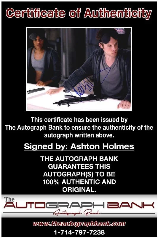 Ashton Holmes — Ashton Holmes authentic signed celebrity 8x10 photo W/Cert Autographed 132716a, изображение 2