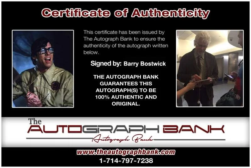 Barry Bostwick — Barry Bostwick signed celebrity 8x10 photo W/Cert Autograph 0040, image 2