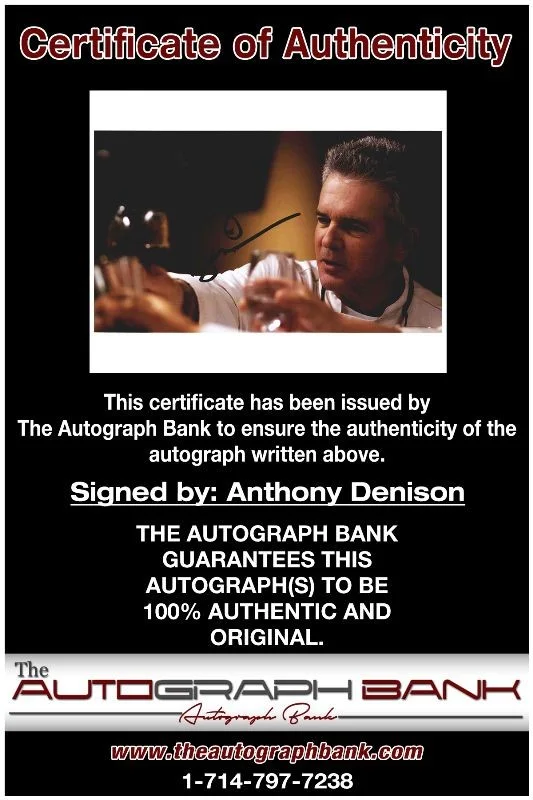Anthony Denison — Anthony Denison authentic signed celebrity 8x10 photo W/Cert Autographed 132716b, изображение 2