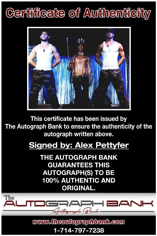 Alex Pettyfer — Alex Pettyfer authentic signed celebrity 8x10 photo W/Cert Autographed 132716a, изображение 2
