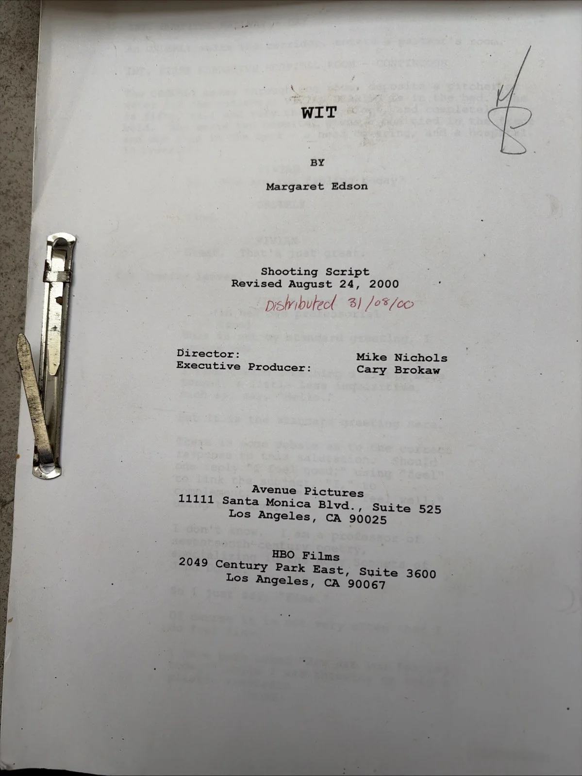 9 Vintage Script/screenplays Hollywood & Part Book Manuscripts 1984-2002, image 4