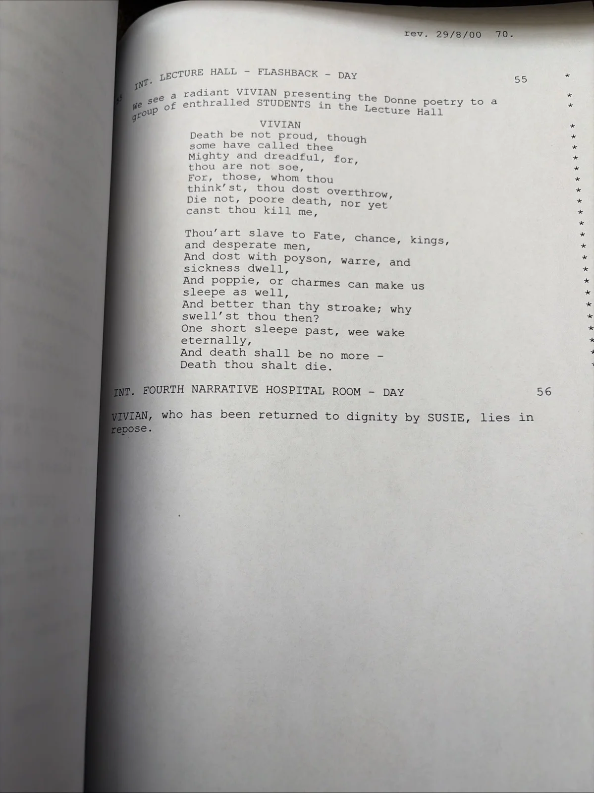 9 Vintage Script/screenplays Hollywood & Part Book Manuscripts 1984-2002, image 5