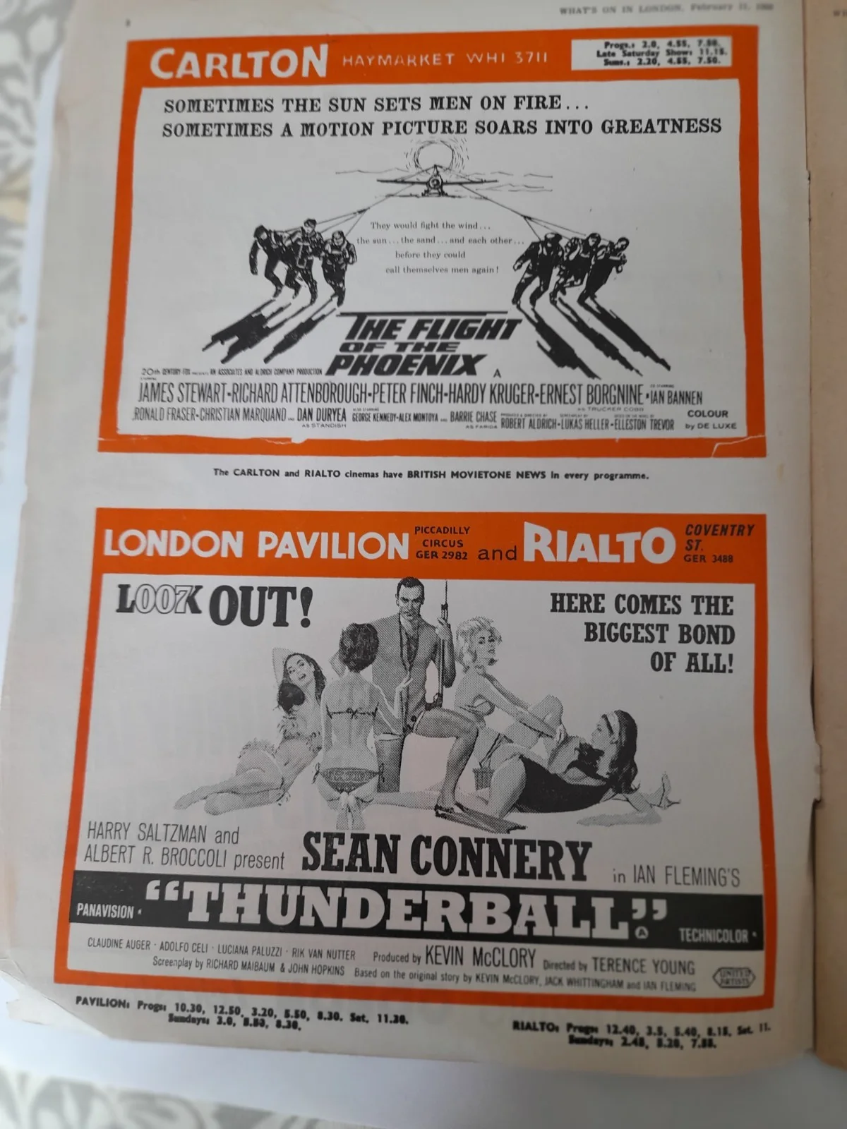 What's On In London 'Bunny Lake is Missing' February 1966, изображение 2
