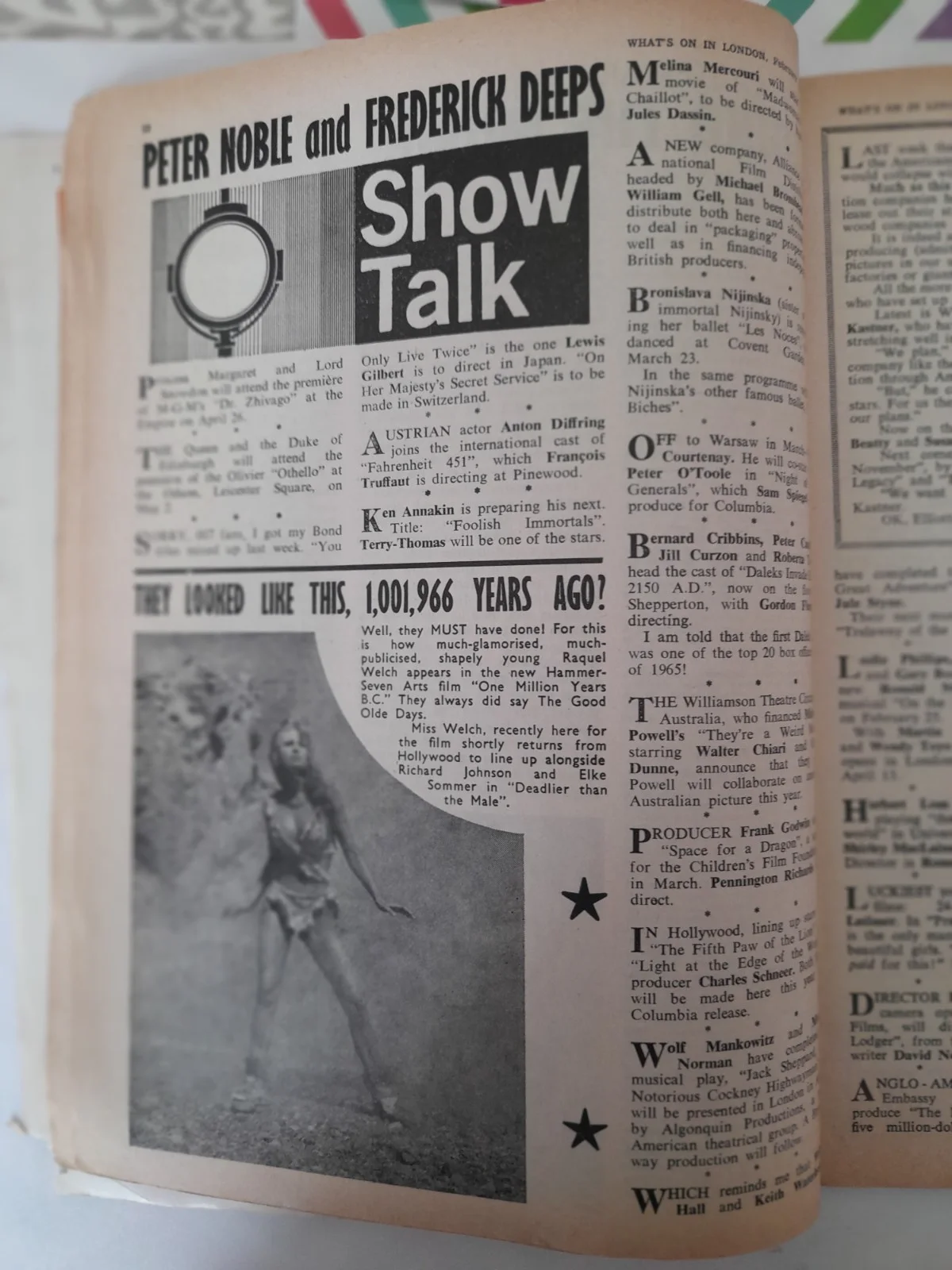 What's On In London 'Bunny Lake is Missing' February 1966, изображение 4