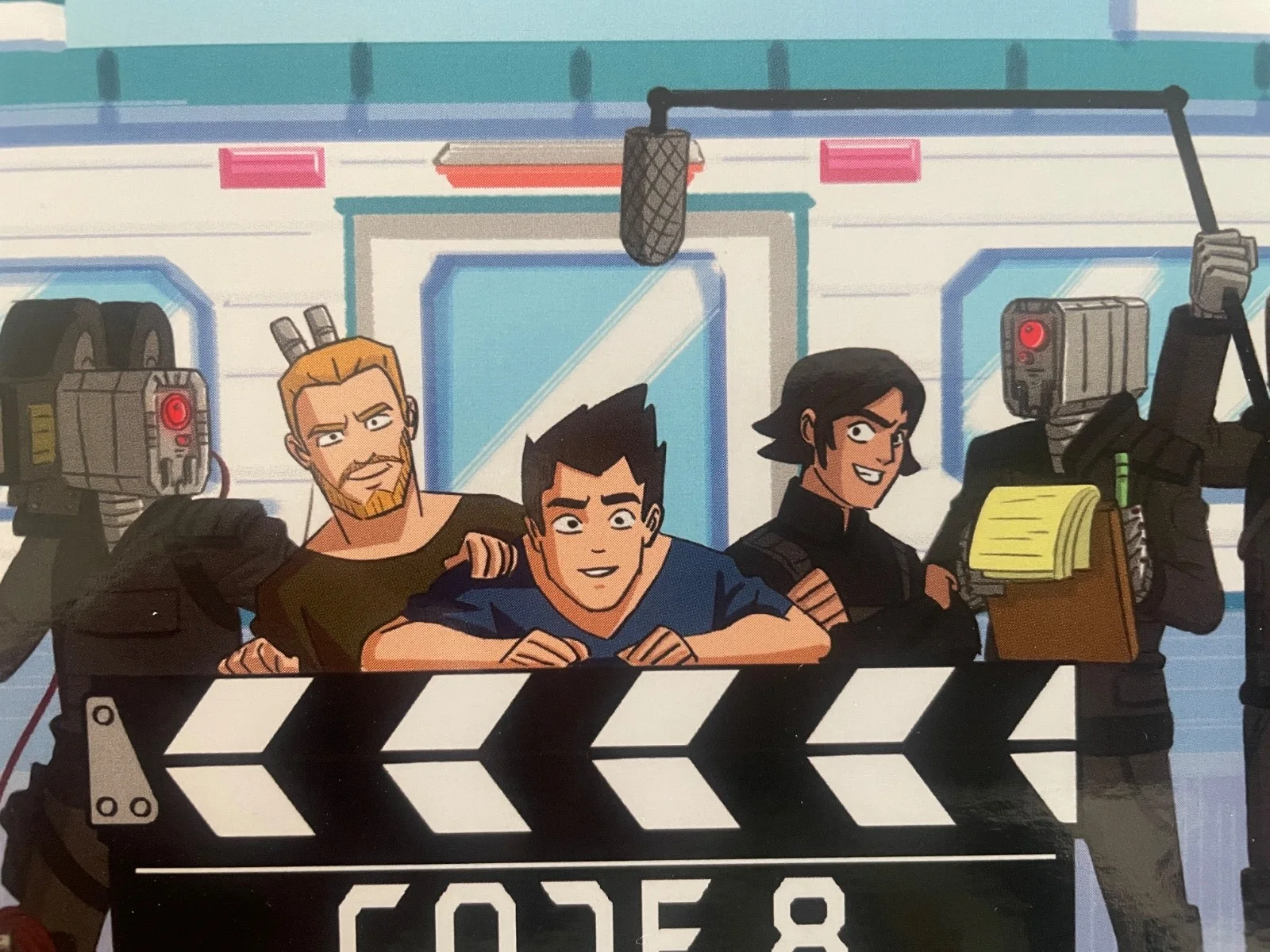 Code 8 Movie Signed Postcode - Stephen & Robbie Amell, image 3