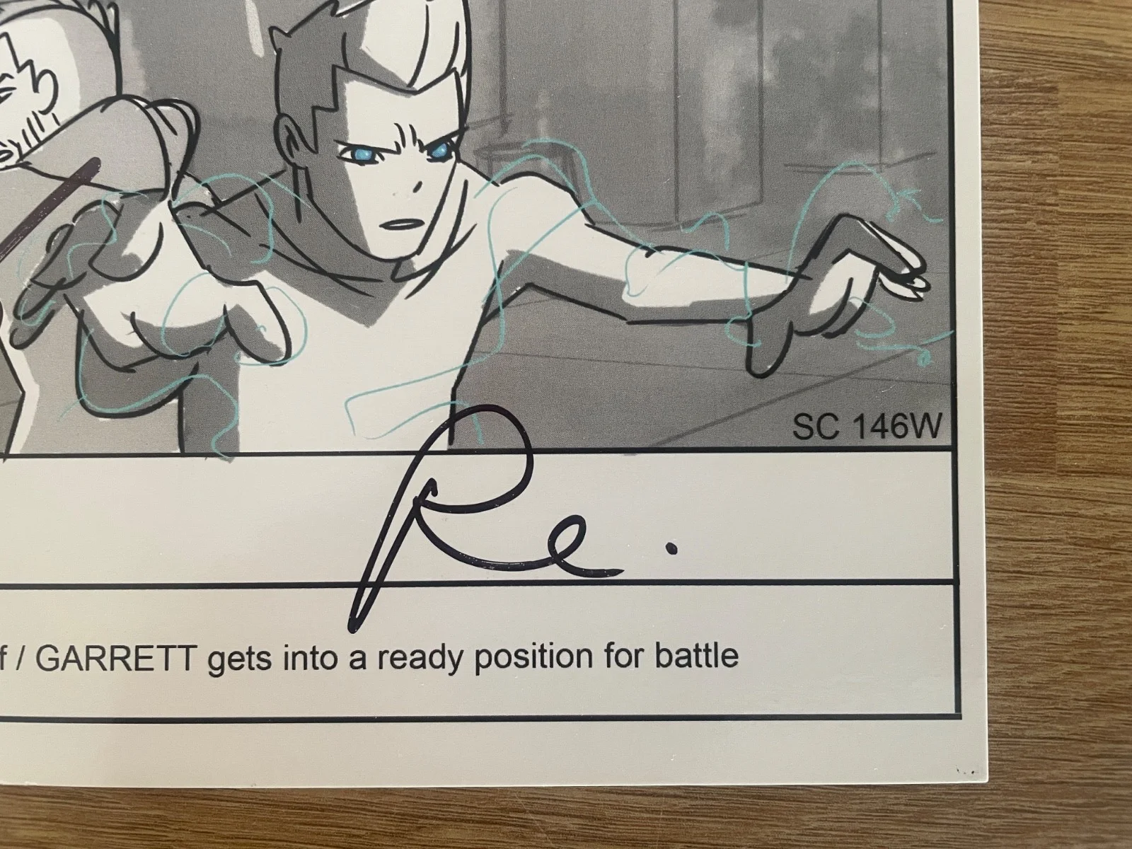 Code 8 Movie Signed Postcode - Stephen & Robbie Amell, image 3