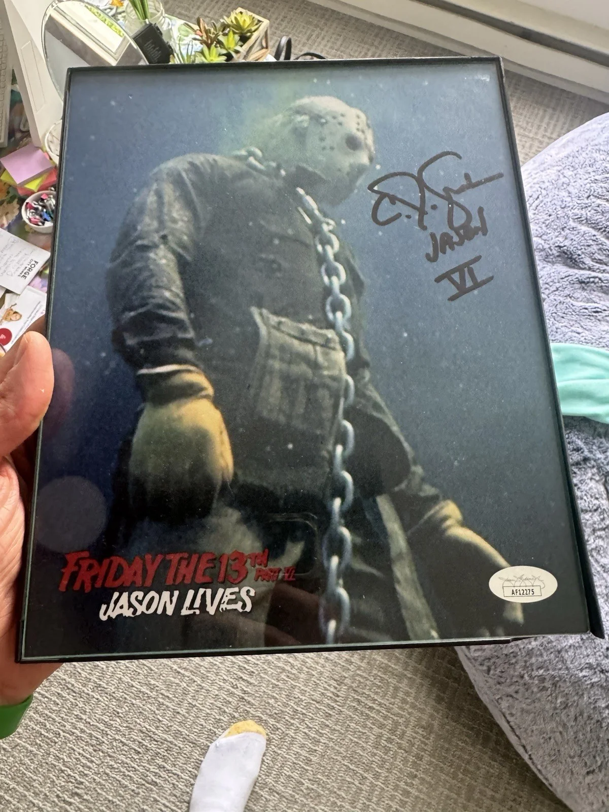 CJ Graham Autographed 8x10 Photo Jason VOORHEES FRIDAY THE 13th Part 6, изображение 2