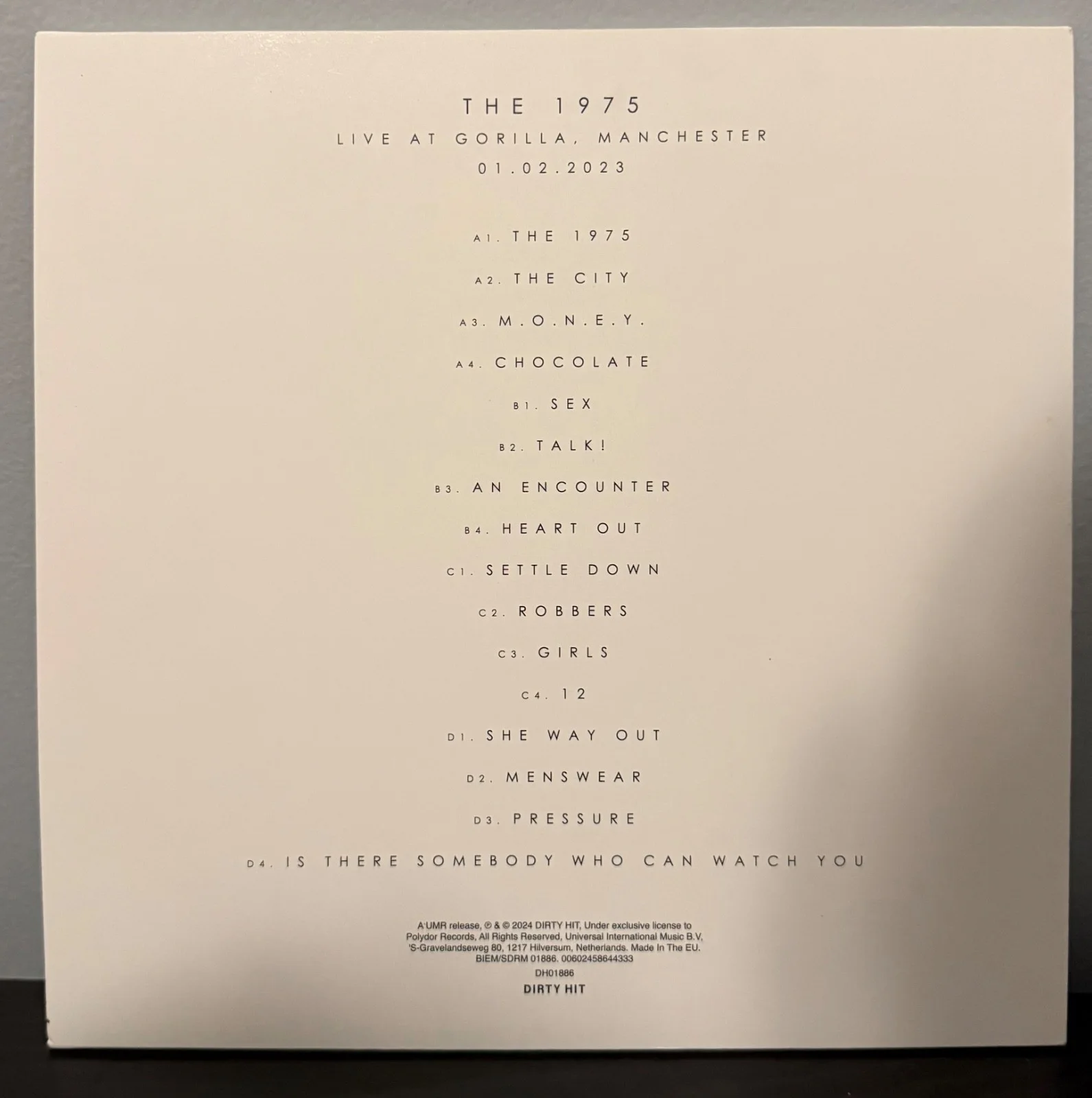 Matt Healy & George Daniel signed The 1975 Live at Gorilla RSD 12" lp album, image 3