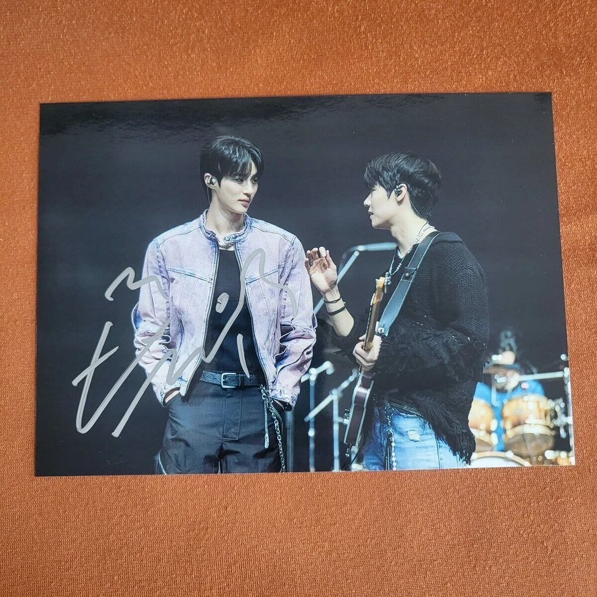 Lovely Runner Byeon Woo-Seok Signed Autographed Photo K-POP Collection 4*6 2024A, image 2