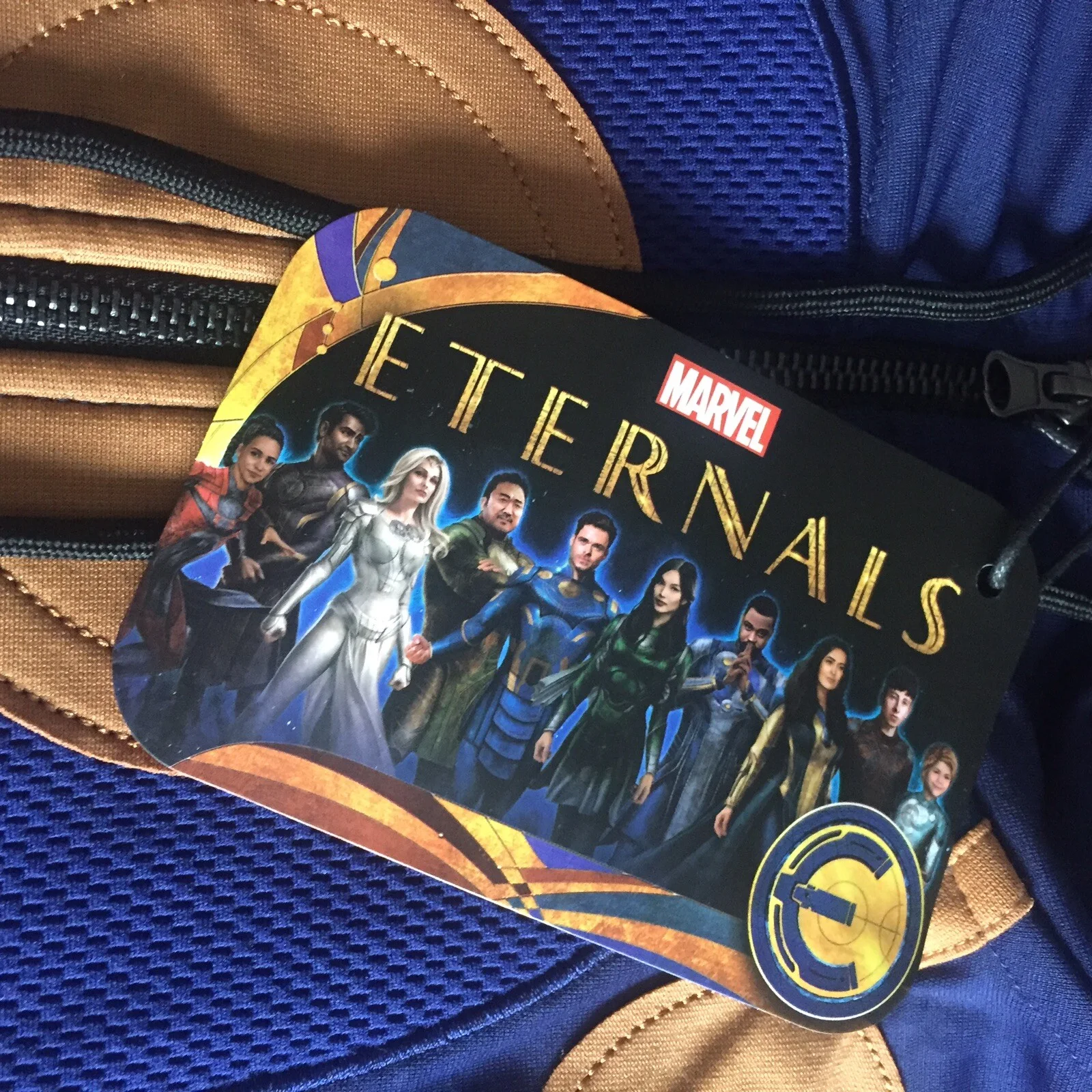 Marvel Eternals Hoodie Blue Size UK Medium BNWT, image 2