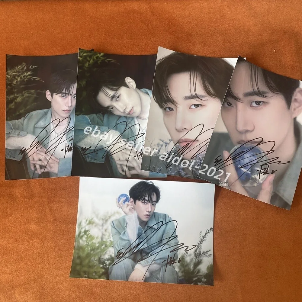 LEE JUNHO Signed Autographed Photo K-POP Collection 4*6 2025, image 2