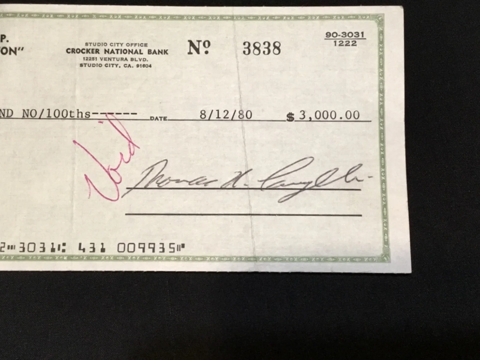 Billy Jack Goes To Washington 1977 Film Teresa & Tom Laughlin Signed Document, изображение 2
