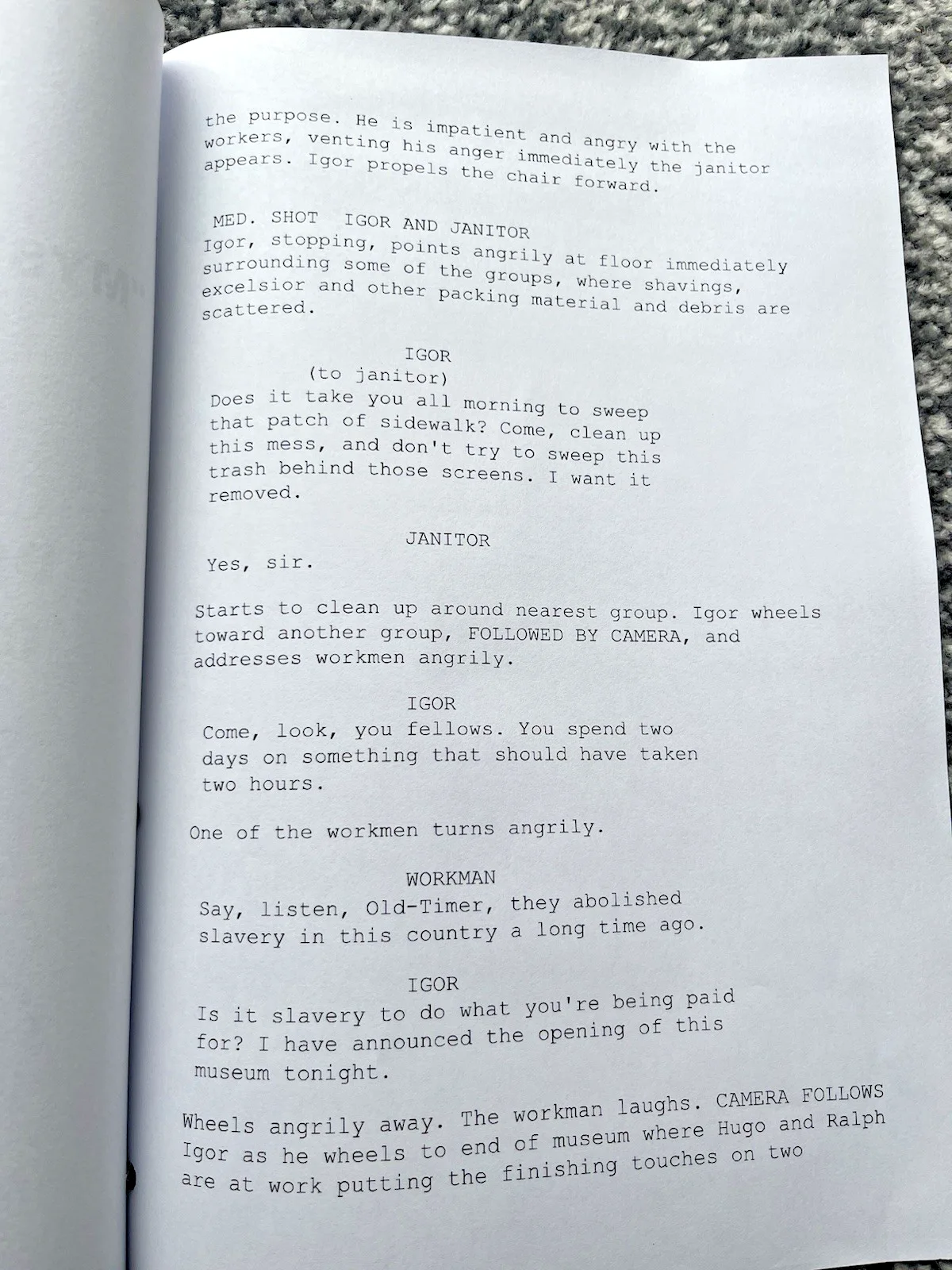 Mystery Of The Wax Museum Film Screenplay / Script. Fay Wray, Lionel Atwill., изображение 2