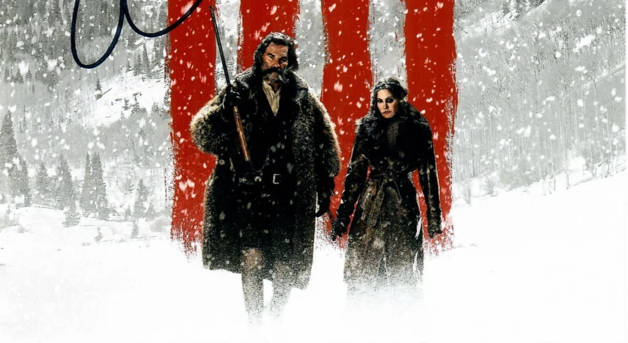 Kurt Russell — Kurt Russell The Hateful Eight As John Ruth Signed 8 x 10 Photo TTM COA, image 3