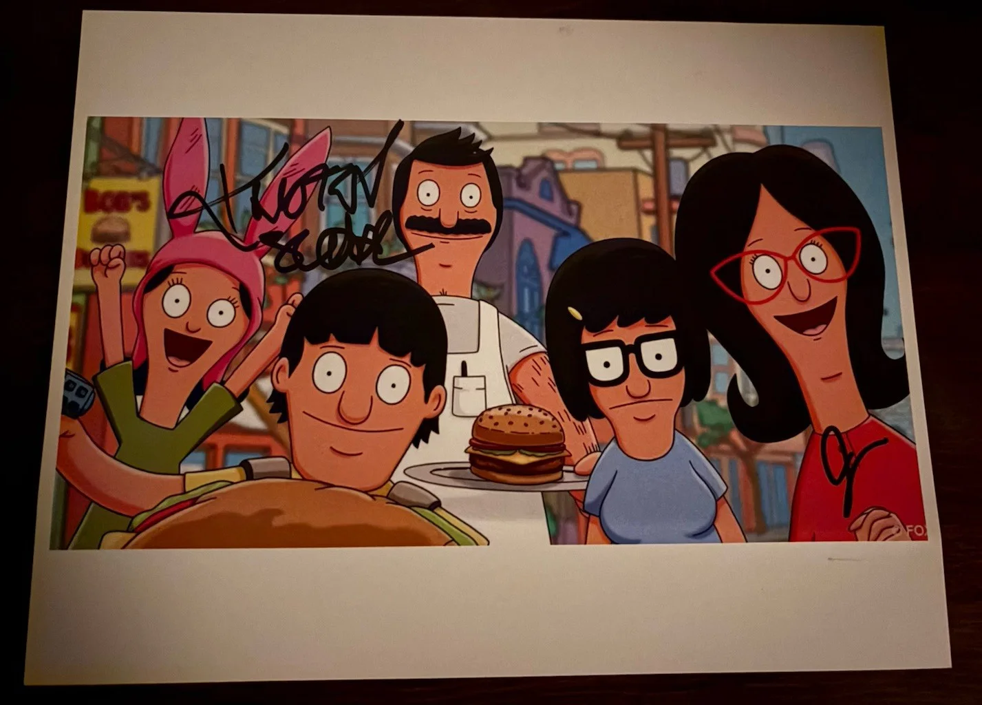 Kristen Schaal — Kristen Schaal John Roberts Bob's Burgers 8 x 10 Photo Signed / Autographed COA