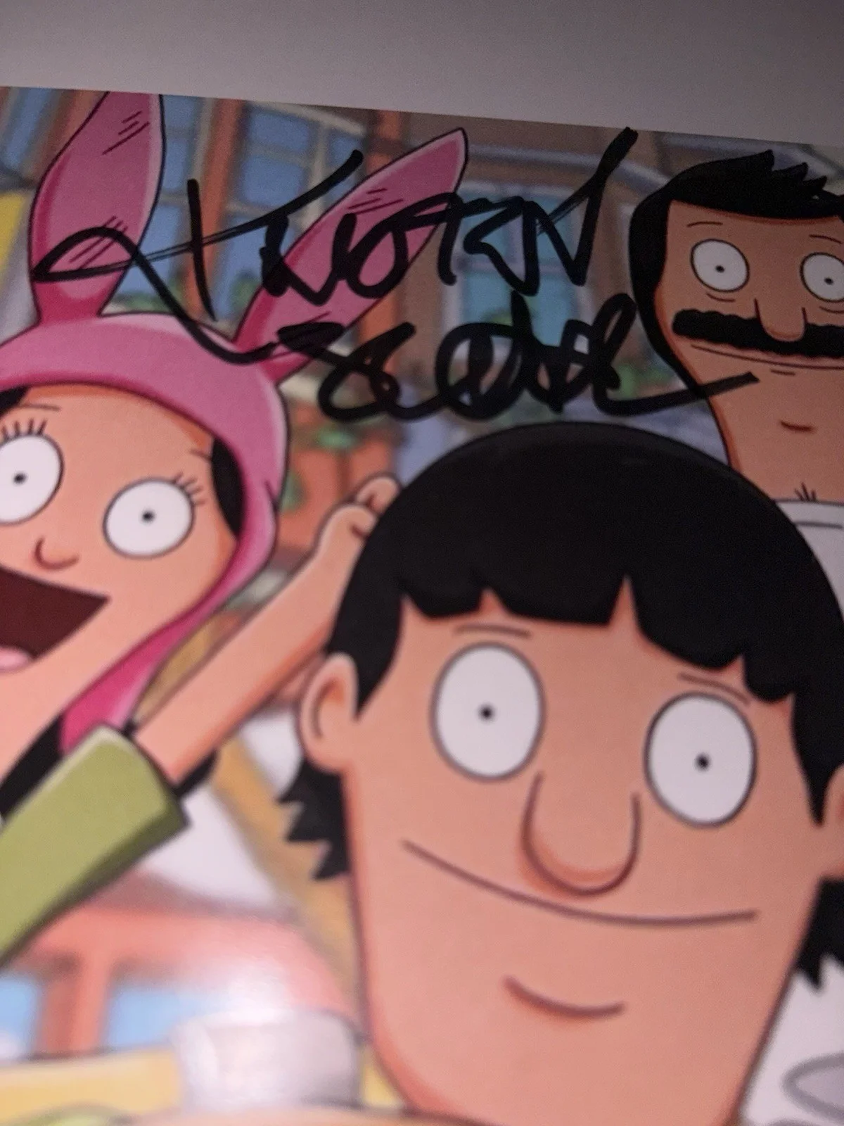 Kristen Schaal — Kristen Schaal John Roberts Bob's Burgers 8 x 10 Photo Signed / Autographed COA, изображение 2