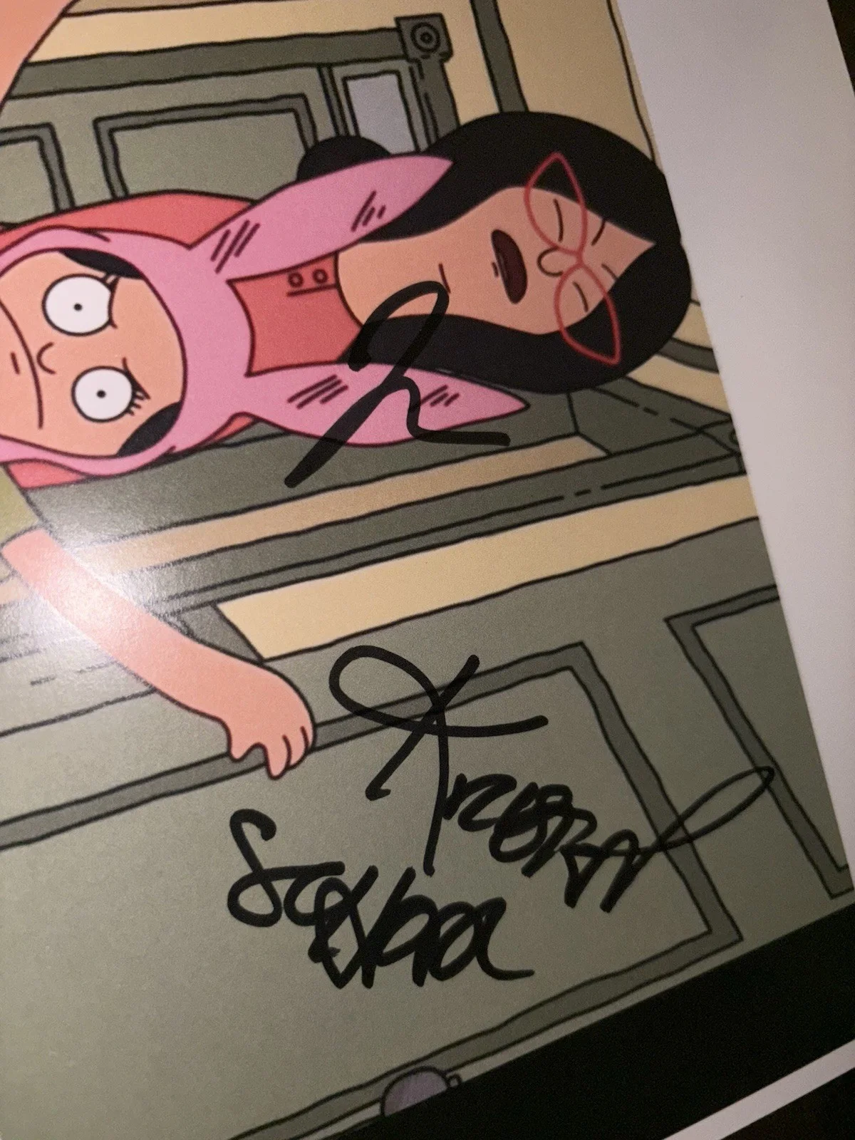 Kristen Schaal John Roberts Bob's Burgers 8 x 10 Photo Signed / Autographed COA, image 2