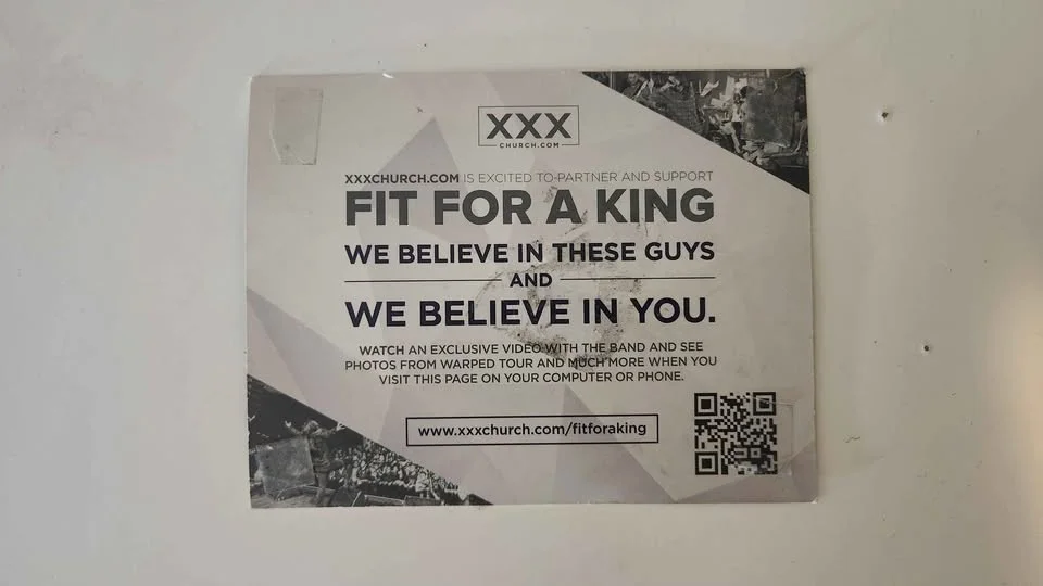 Fit For A King Signed Promotional Photo, image 2