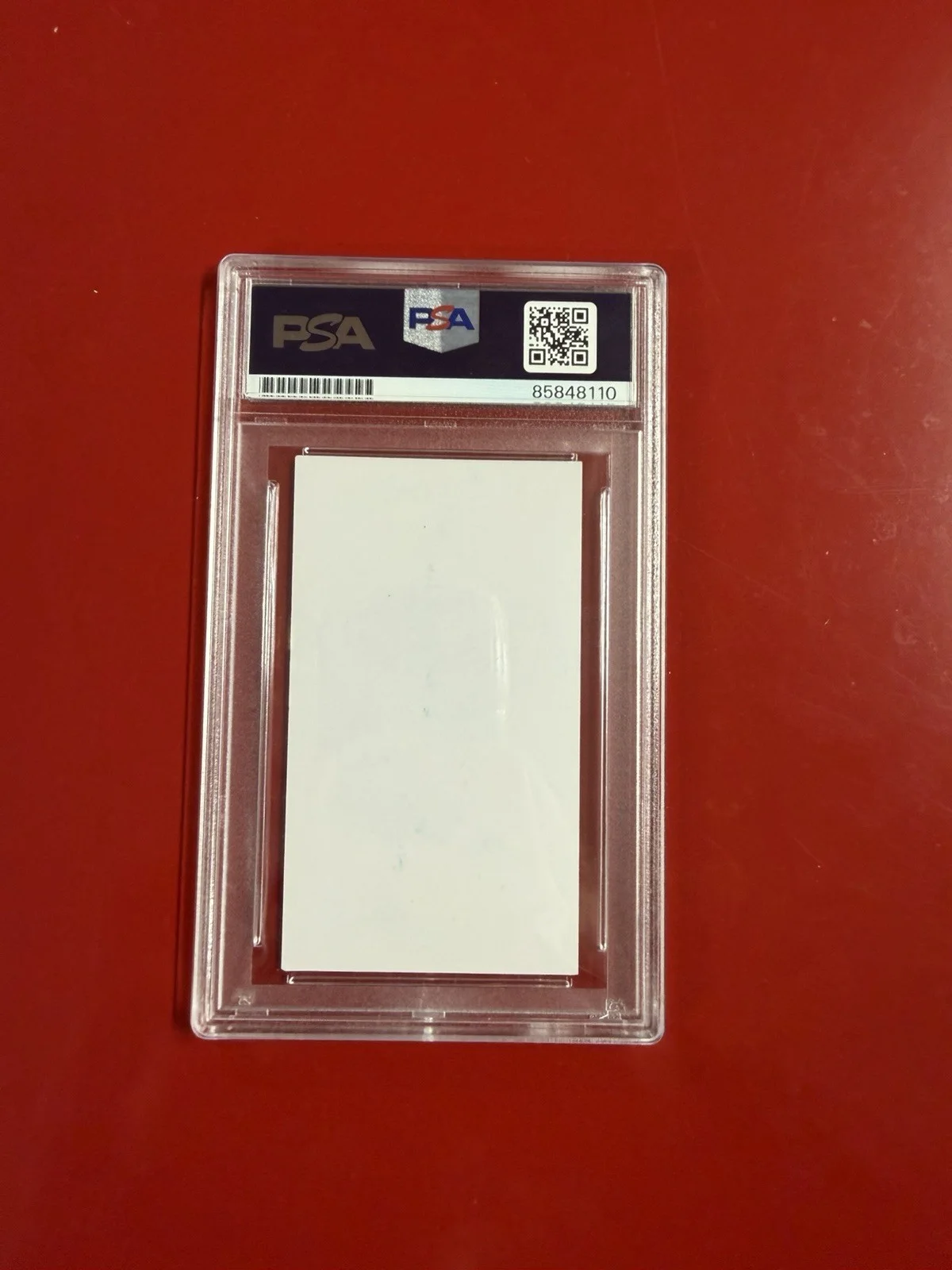 Christian Bale — Christian Bale Signed American Psycho Business Card Autograph PSA/DNA Slabbed, image 3