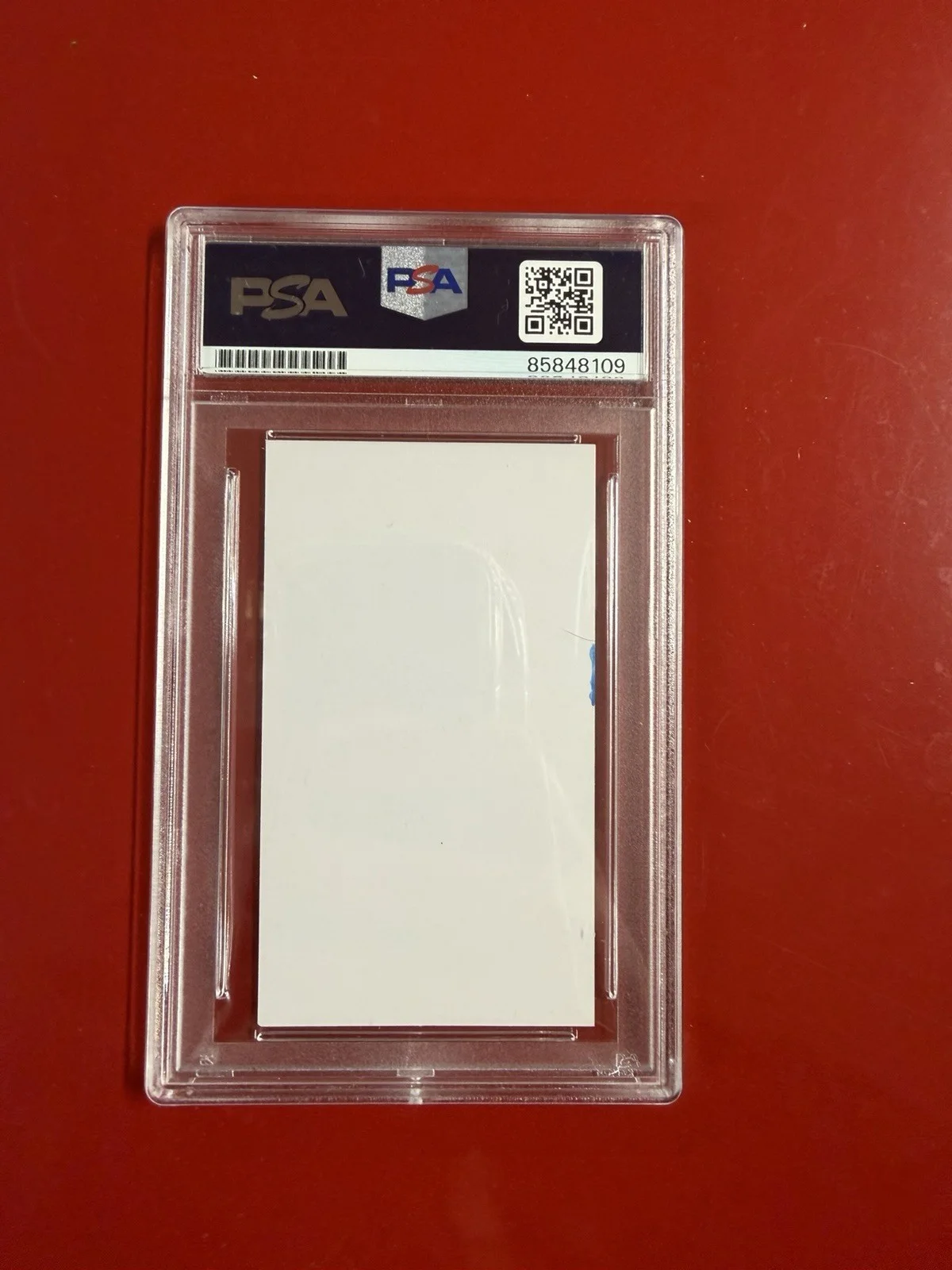 Christian Bale — Christian Bale Signed American Psycho Business Card Autograph PSA/DNA Slabbed, image 3