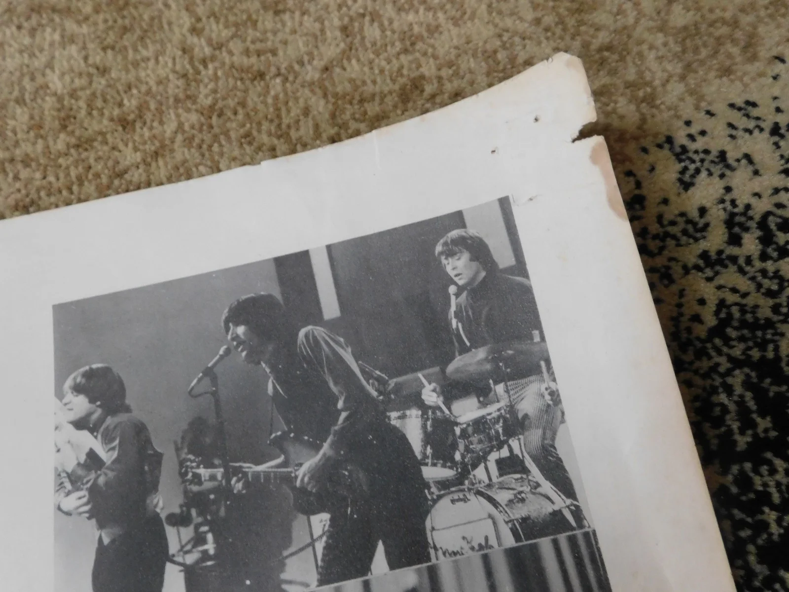 1966 The Big TNT Show Poster ORIG Baez Ray Charles BoDiddly Lovin Spoonful BYRDS, image 3