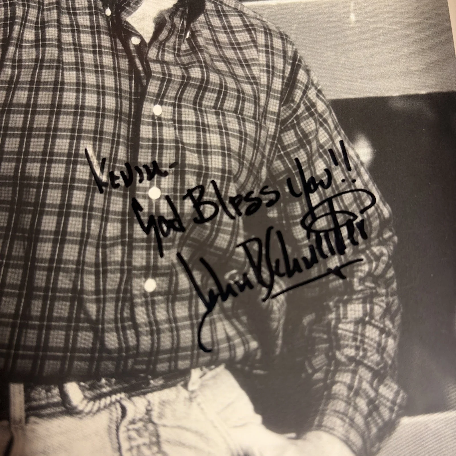 John Schneider — Autograph 8x10- John Schneider ( BO Duke ) - Country Music Star -, image 2