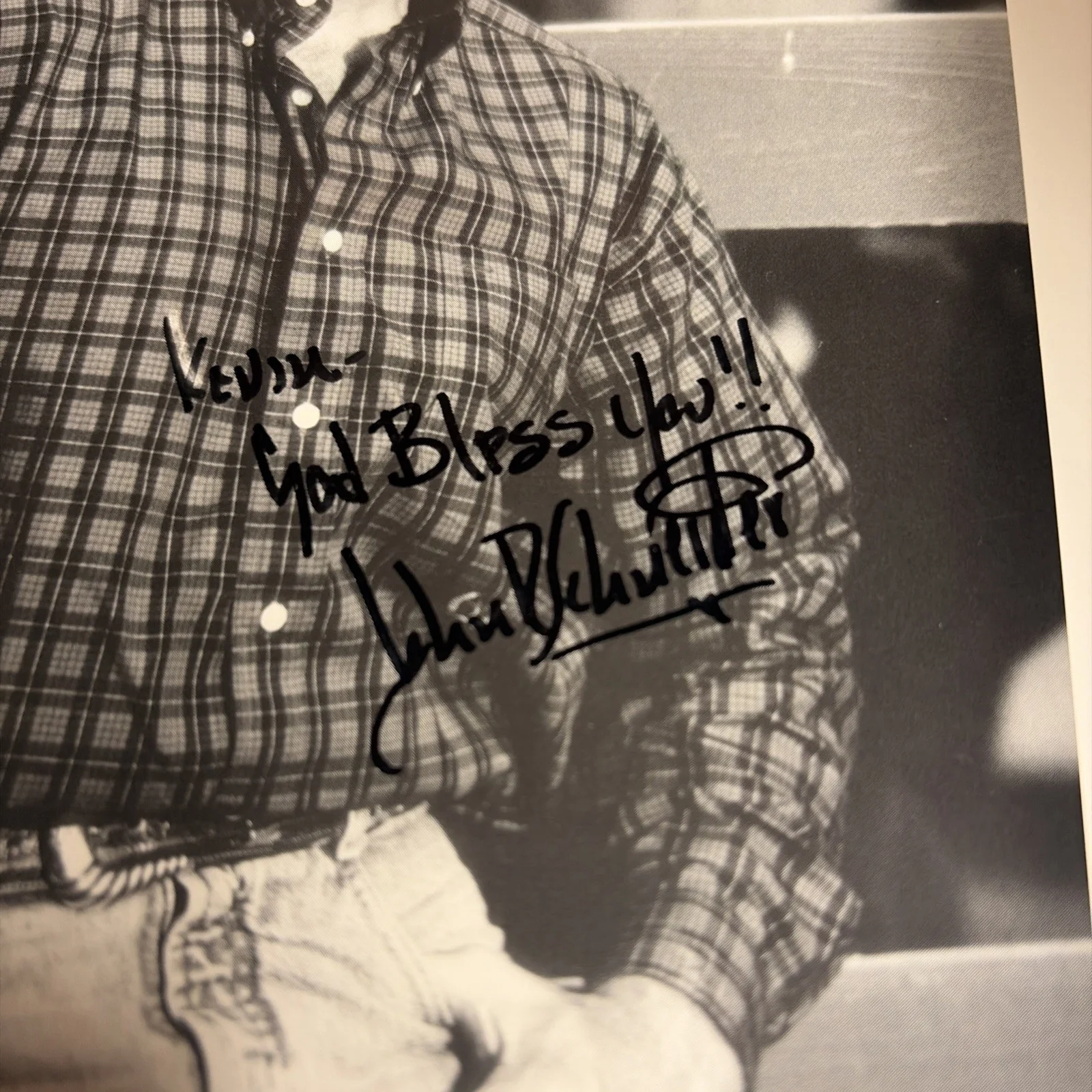 John Schneider — Autograph 8x10- John Schneider ( BO Duke ) - Country Music Star -, image 3