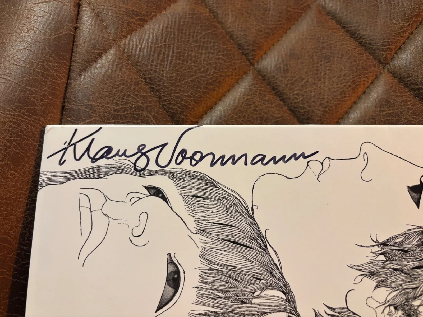 KLAUS VOORMANN SIGNED AUTOGRAPHED BEATLES REVOLVER LP VINYL EXTREMELY RARE, image 2