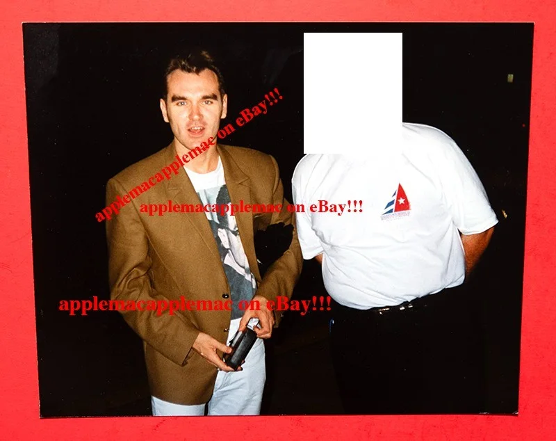 MORRISSEY signed autographed PHOTO - IN PERSON - THE SMITHS, image 2