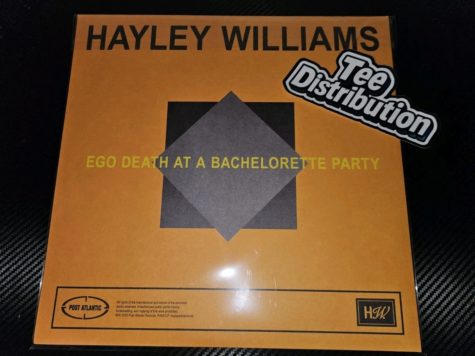 HAND SIGNED 2026 Hayley Williams Ego Death At A Bachelorette Party Vinyl, изображение 2