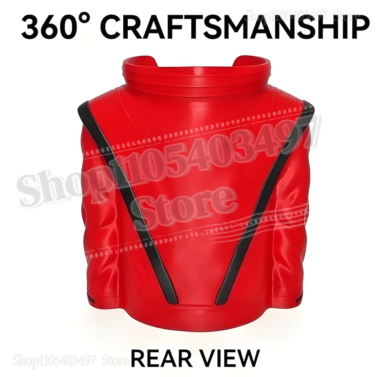 Michael Jackson - Iconic Red Jacket Popcorn Bucket Collectible Snack Bowl - UK, image 5