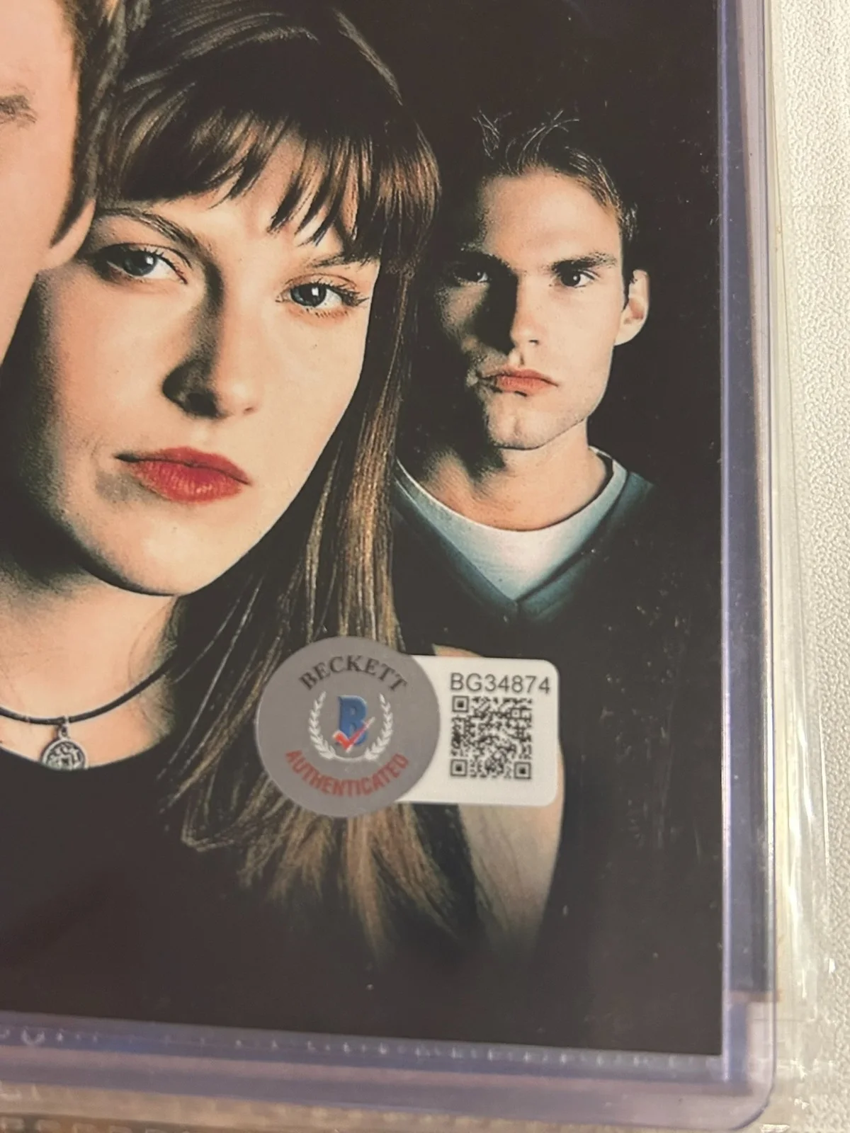 Kerr Smith autographed signed Final Destination 8x10 photo Beckett COA Horror, image 2
